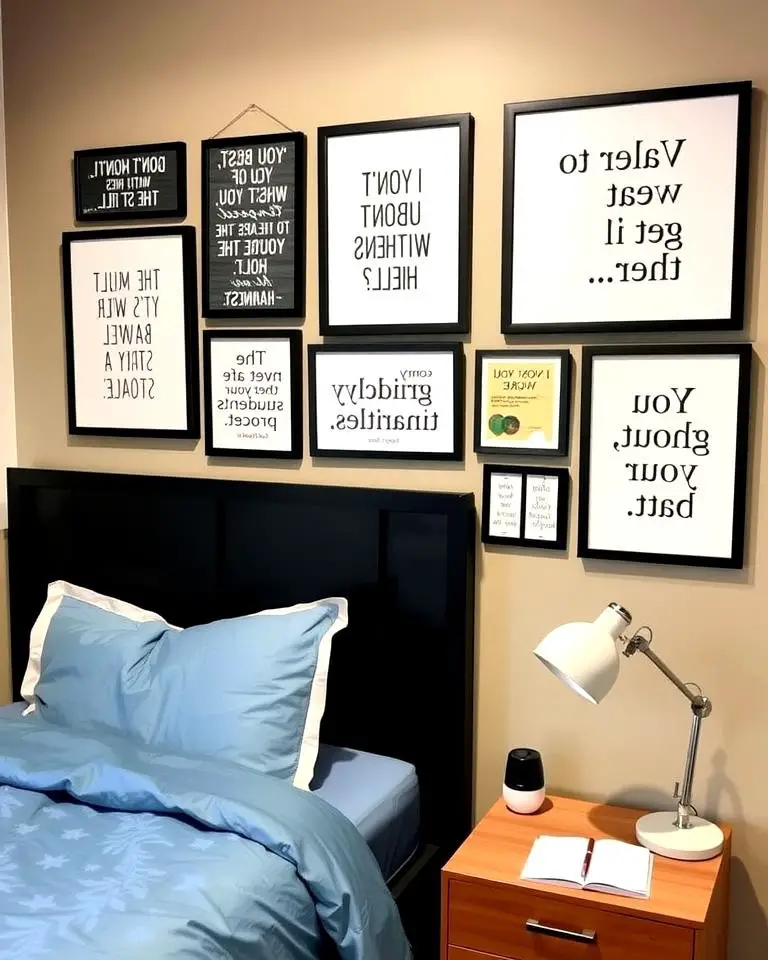 Inspirational Quote Wall
