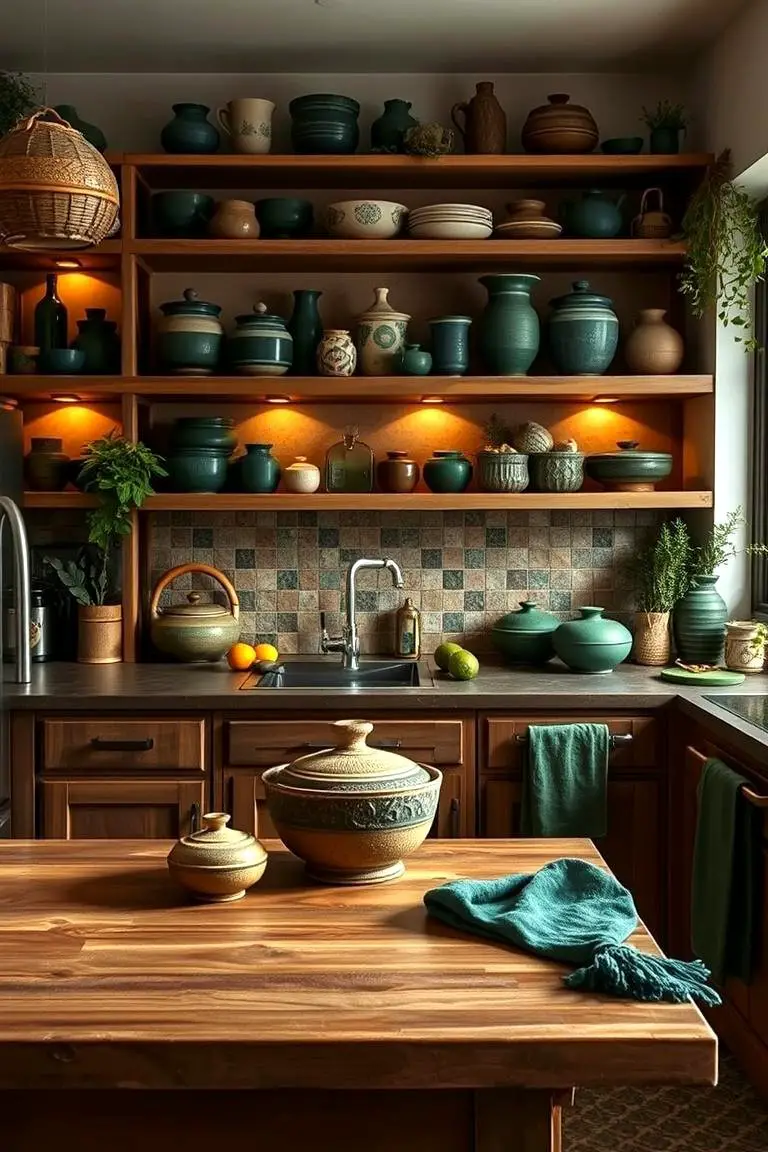 Verdant Kitchen Decor
