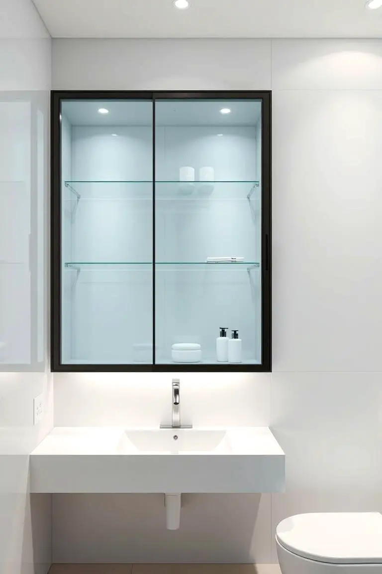 Glass Cabinet for Display