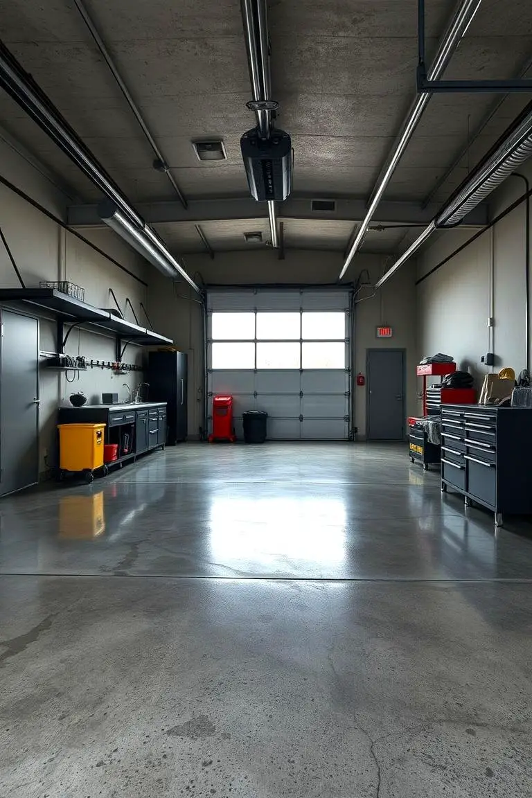 Garage-Optimized Concrete Floors