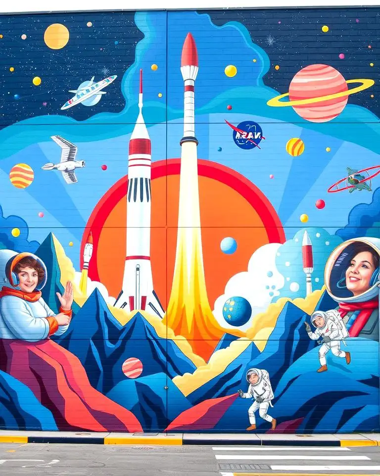 The Space City Mural, Houston