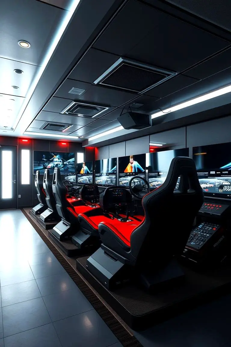 High-Tech Simulation Room