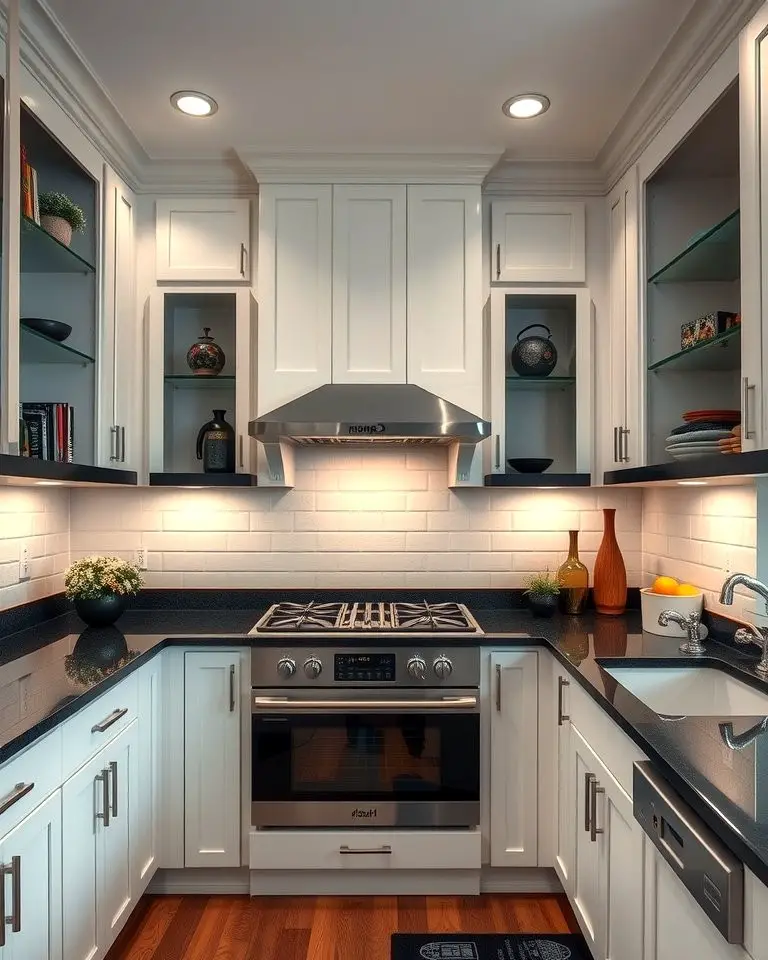 Open Shelving Accents