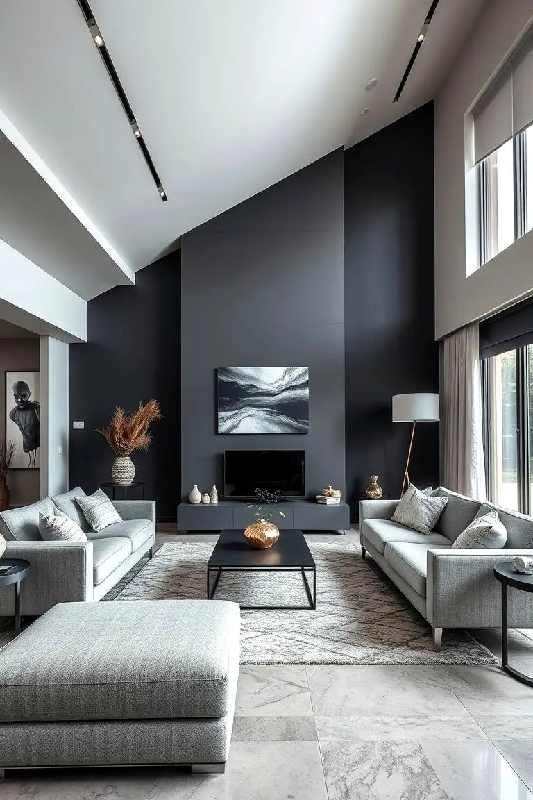 High Contrast Gray Accents