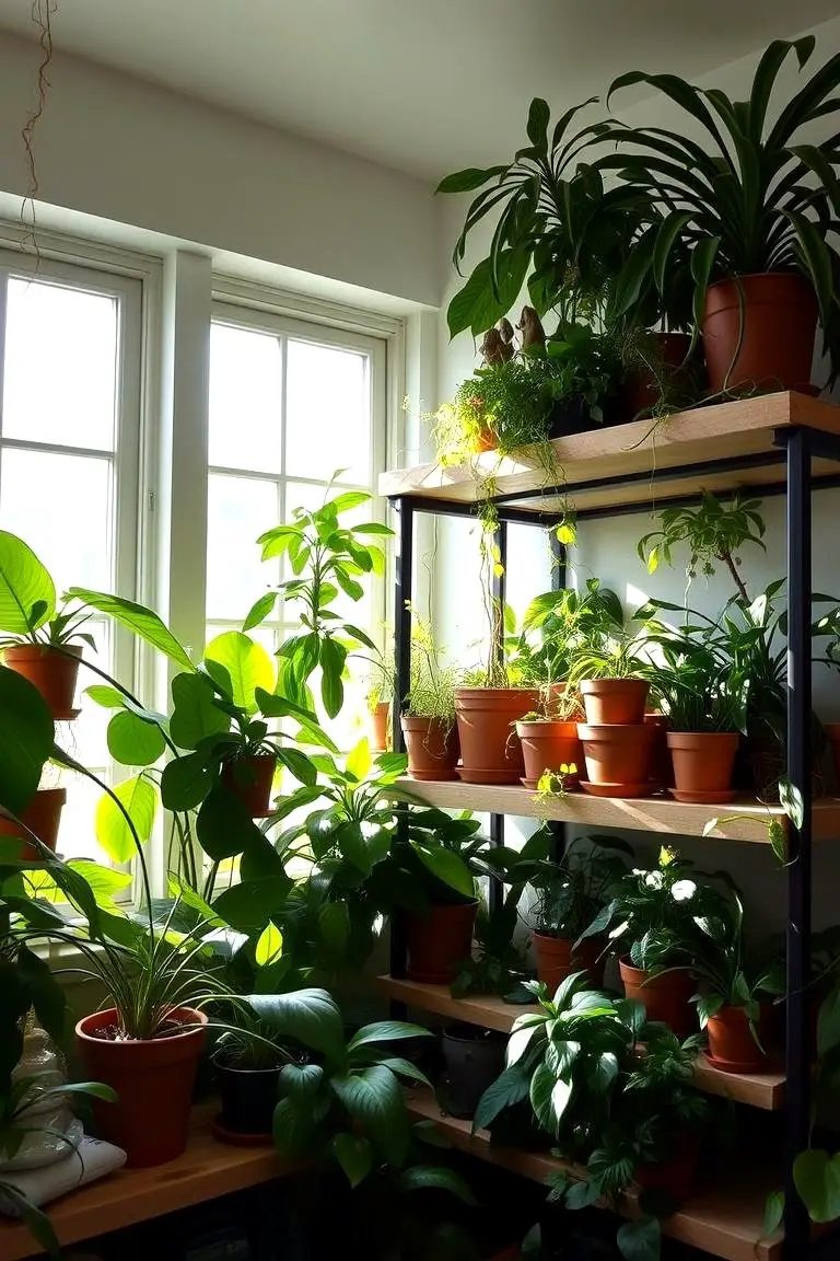 Lush Green Plant Arrangement