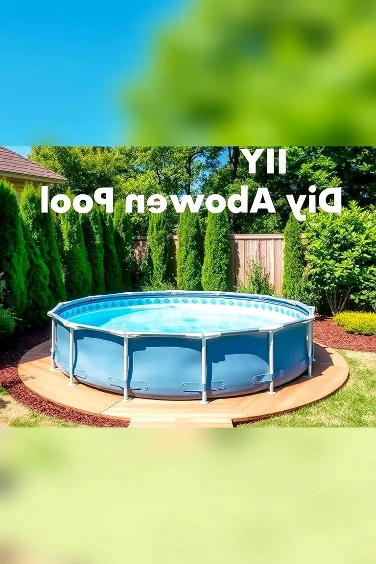DIY Above-Ground Pool Setup