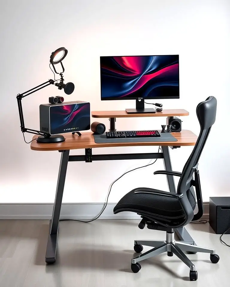 Ergonomic Desk Setup