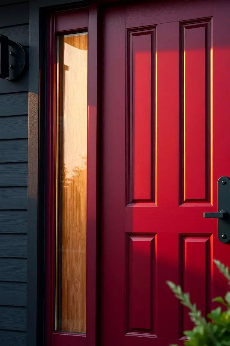 Bold Front Door Statement