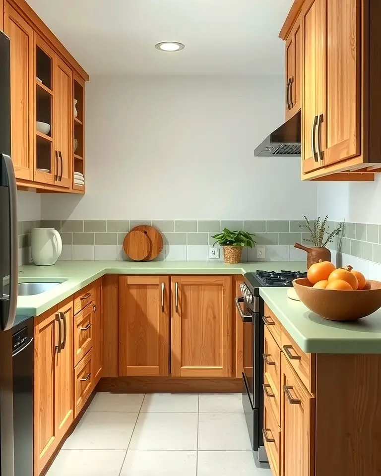 Sage Green Countertops for a Subtle Refresh