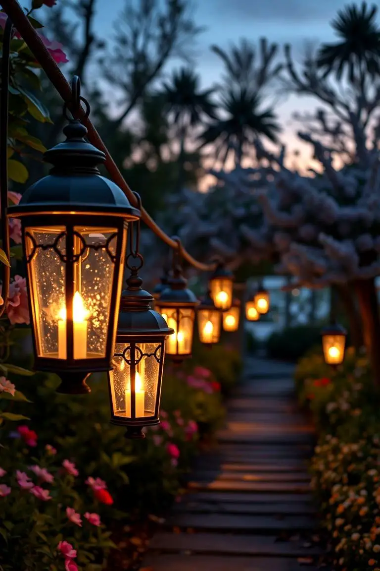 Vintage Lantern Charm