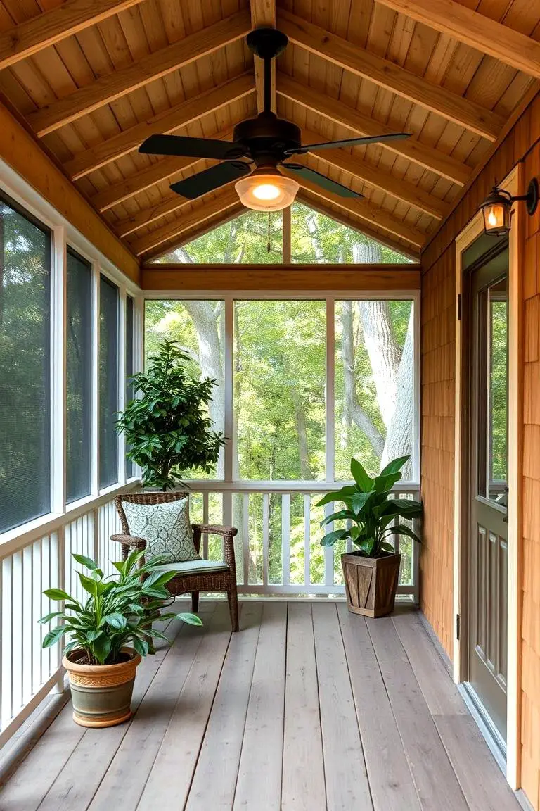 Eco-Friendly Screened Haven