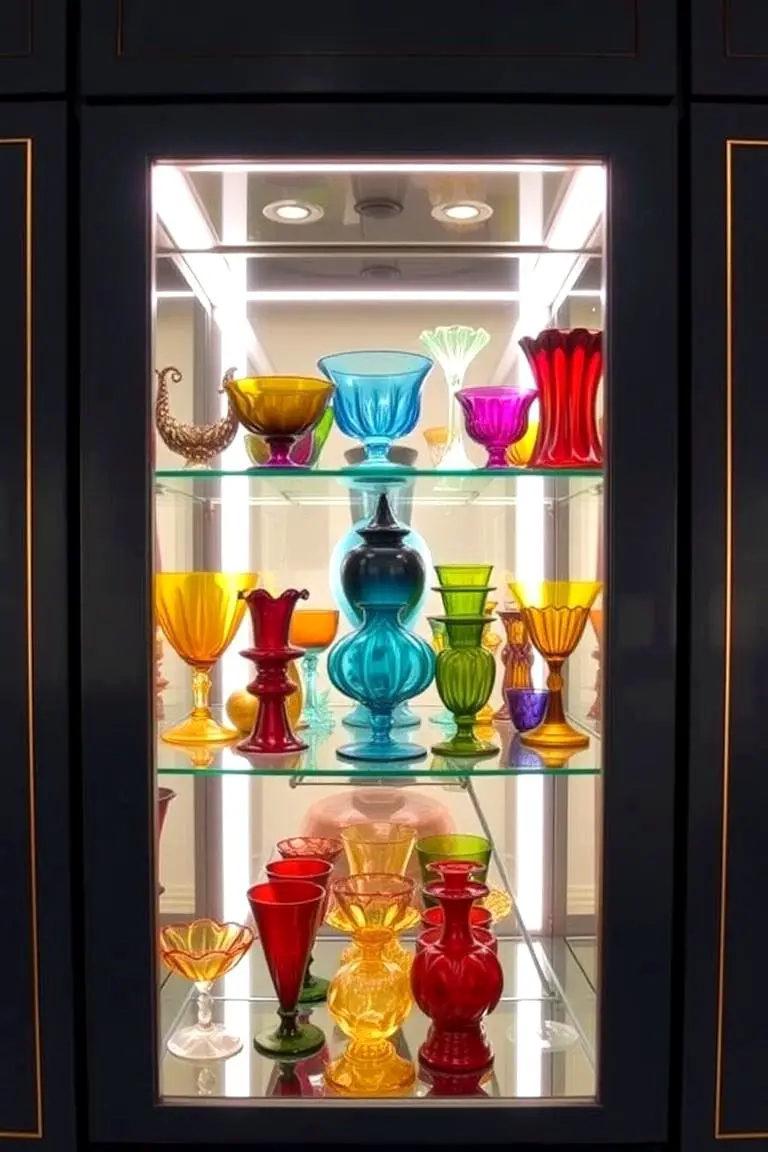 Sparkling Glassware Accents