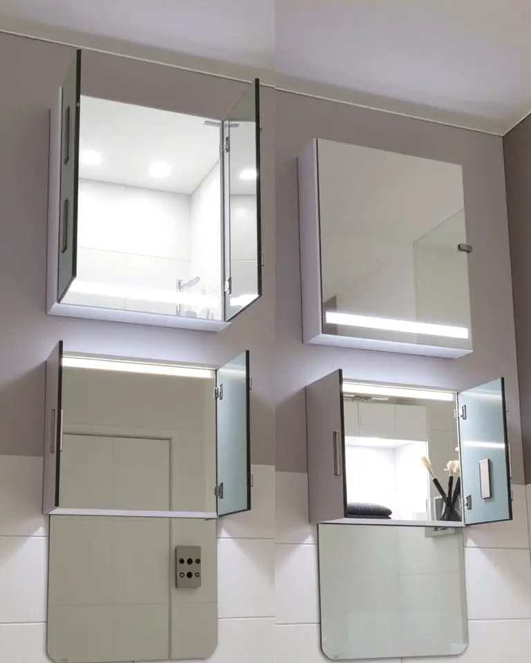 Medicine Cabinets with Built-In Lighting