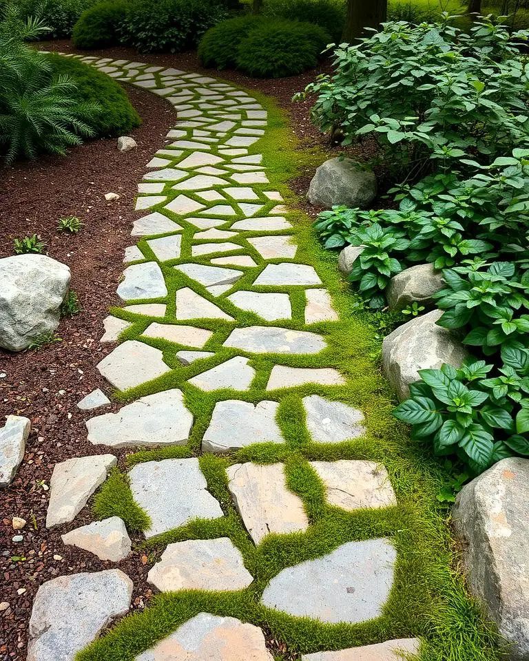 Irregular Stone Pathway
