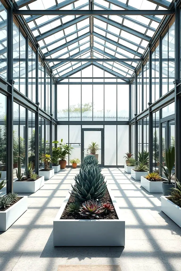 Modern Glasshouse Design