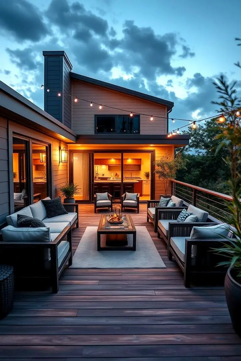 Modern Entertaining Space
