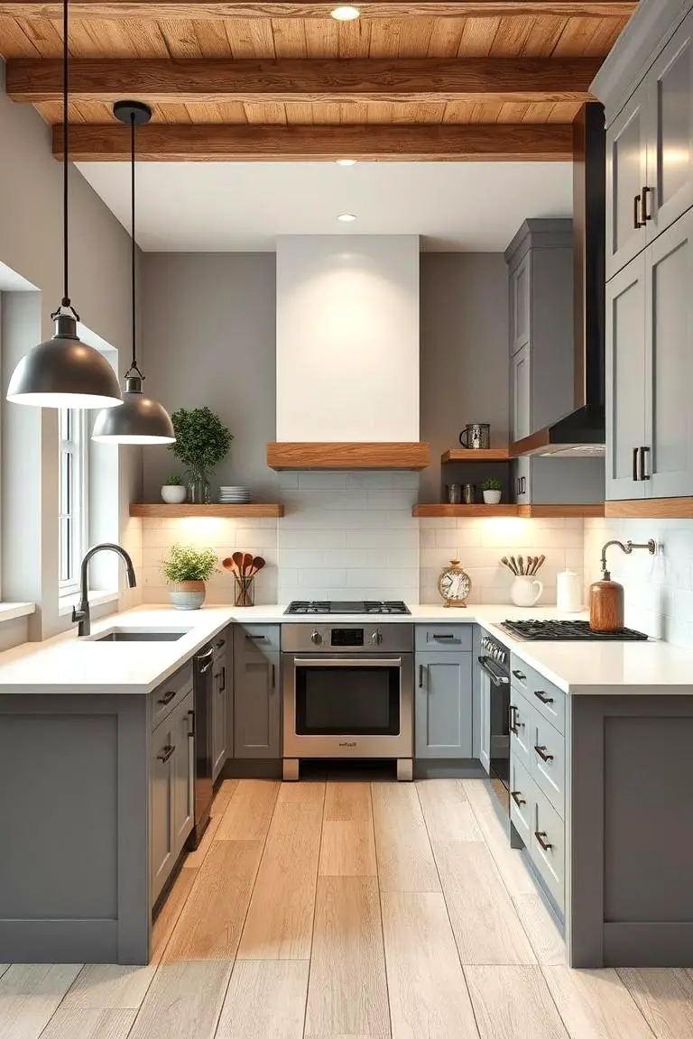 Subtle Rustic Modernity