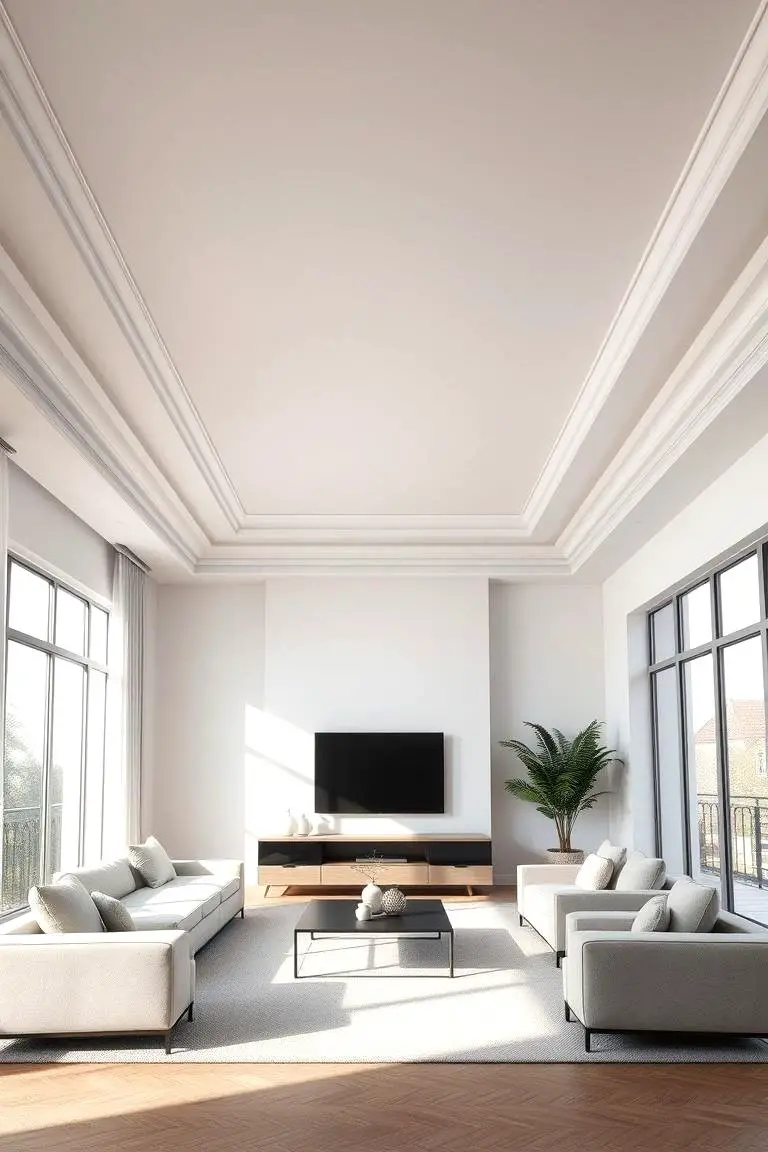 Modern Minimalist Crown Molding