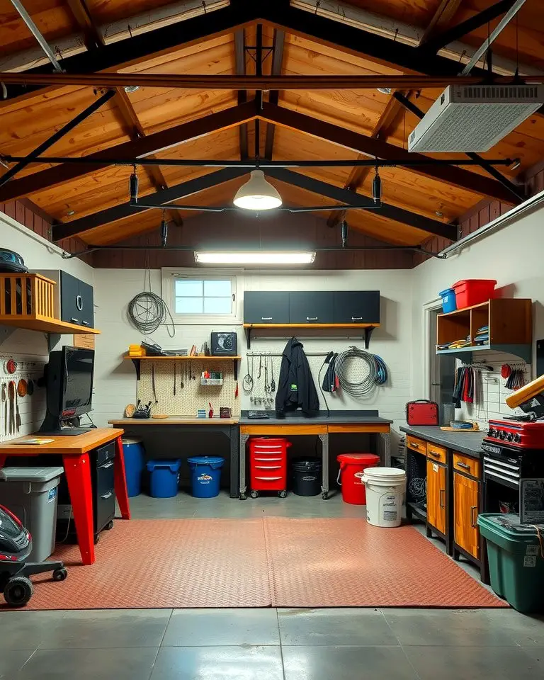 Detached Garage with Workshop