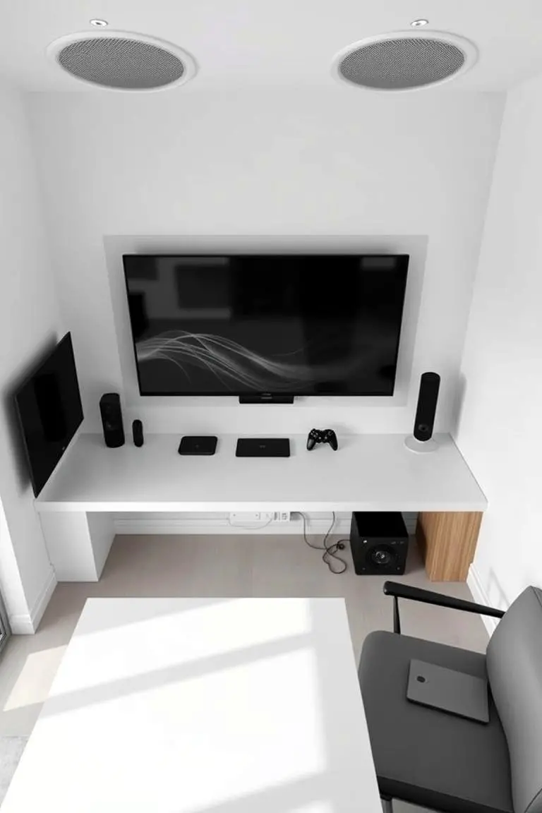Minimalist Tech Spaces