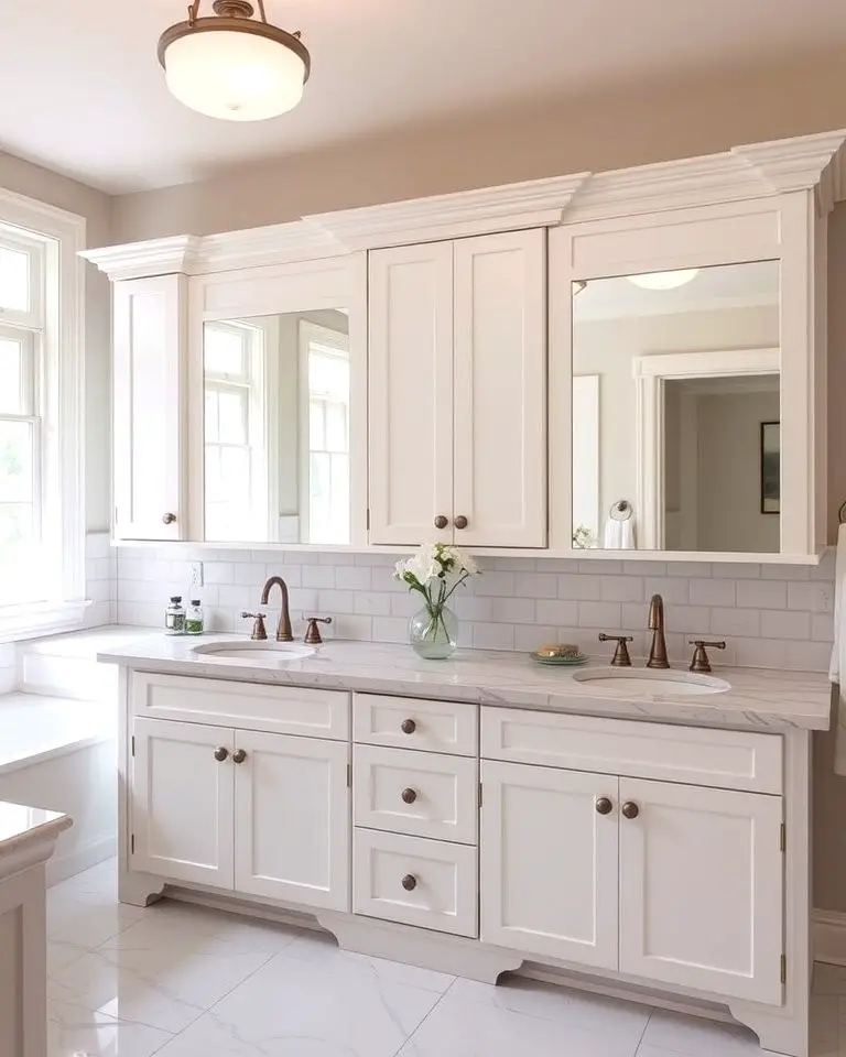 Classic White Cabinets