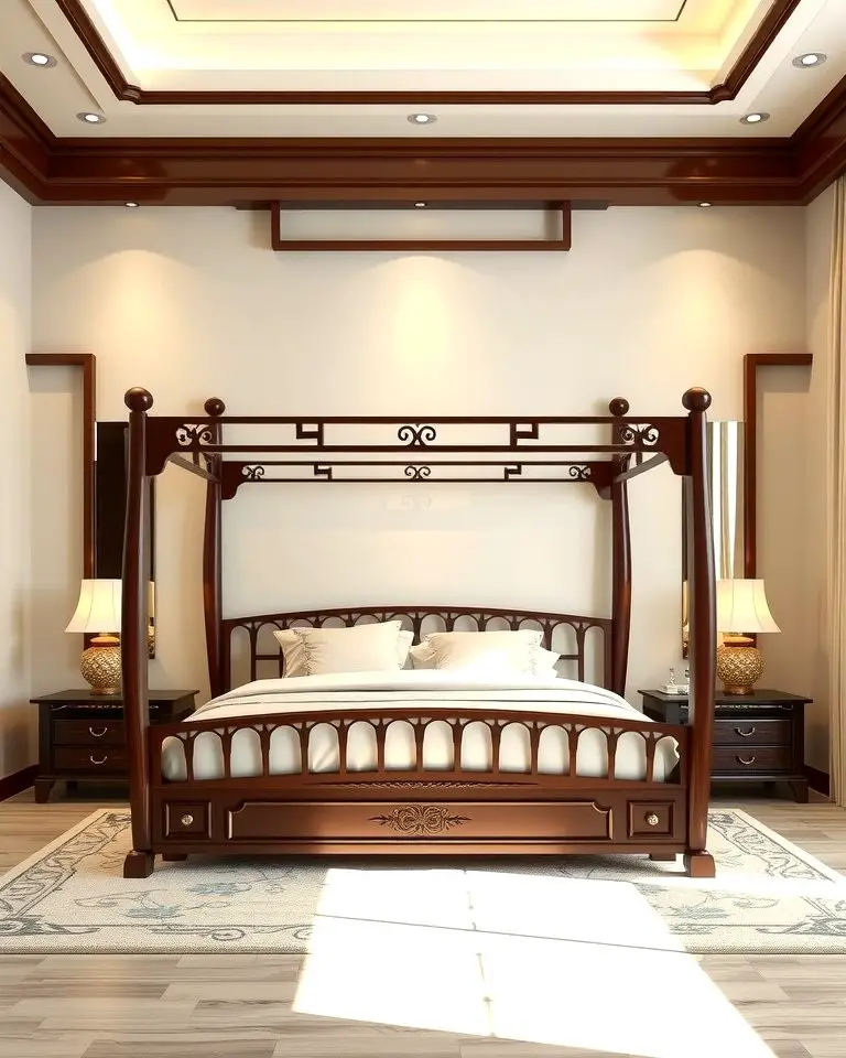 Pagoda-Style Bed Frames