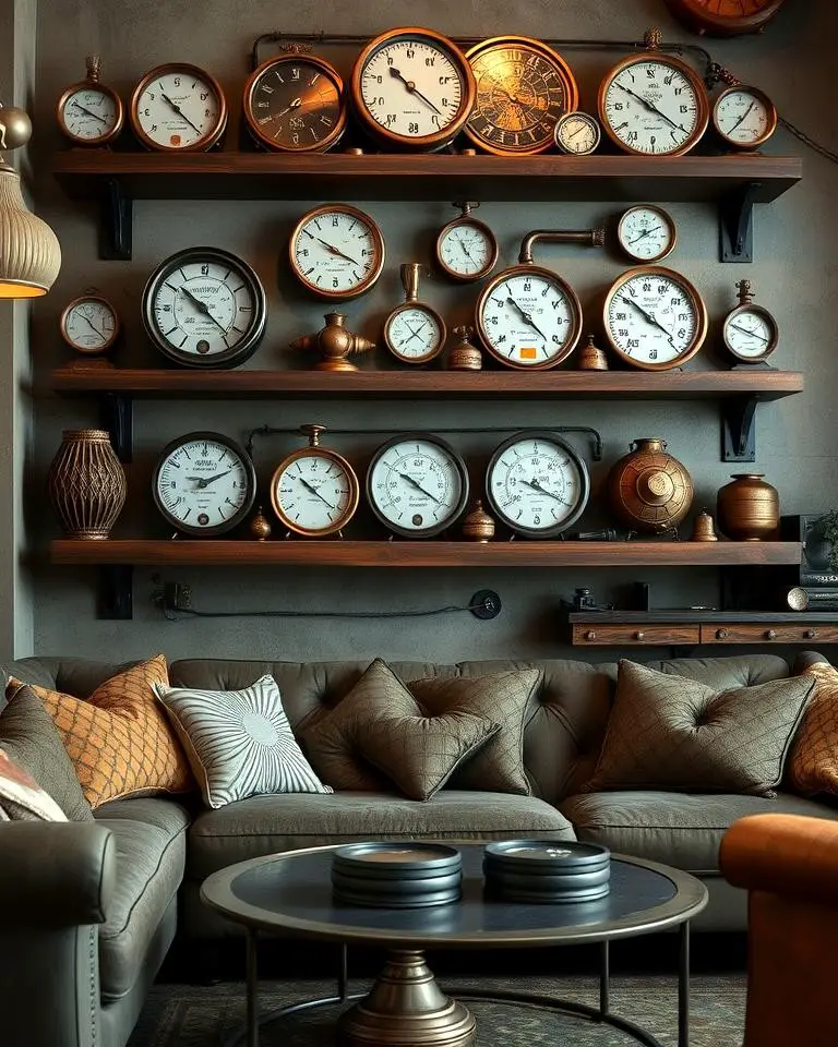 Steam Gauges as Decorative Pieces