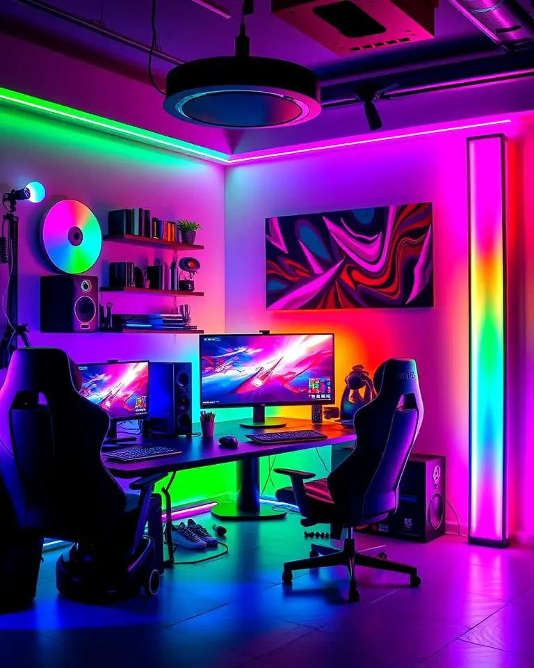 RGB Lighting for Ambiance