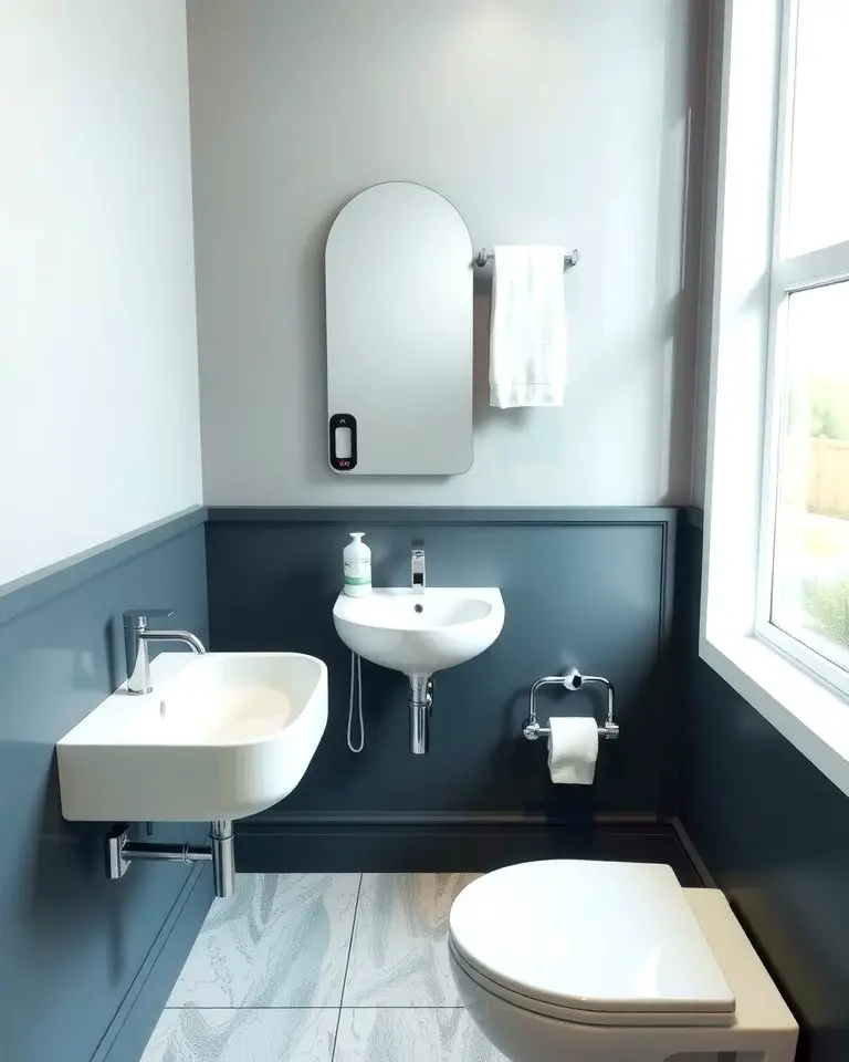 Compact Corner Sinks
