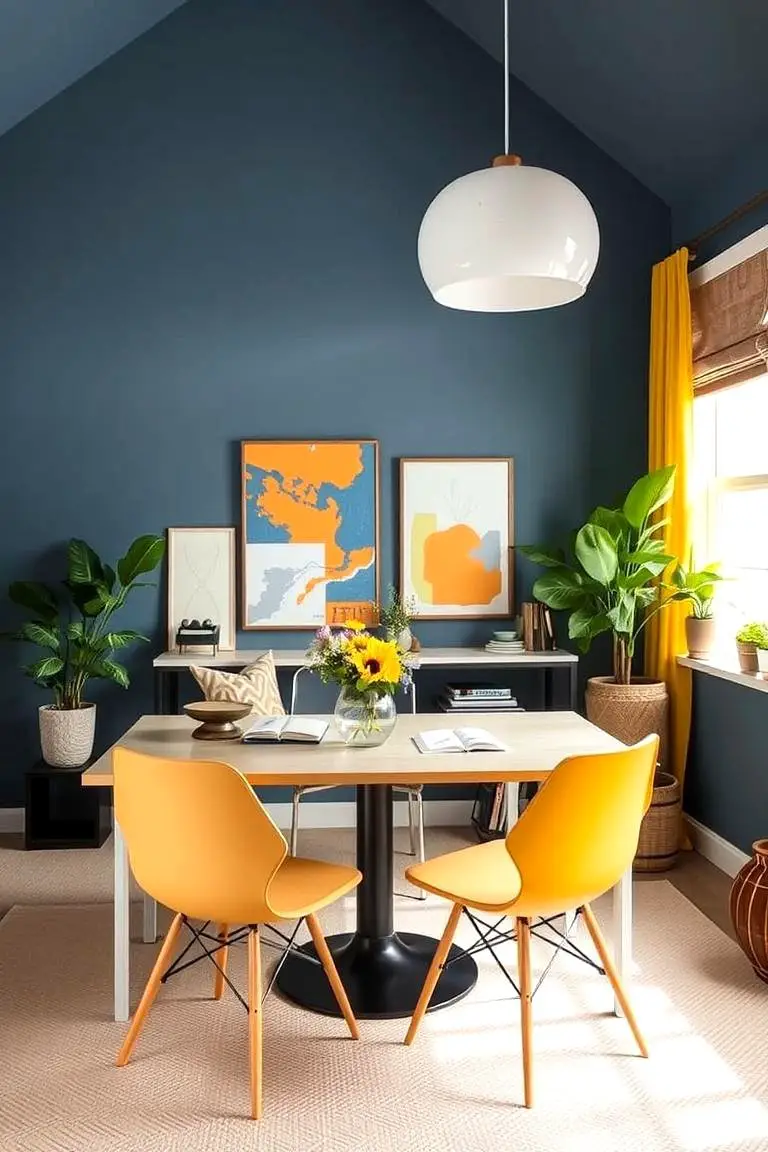 Creative Studio: Inspiring Blue-gray Workspaces