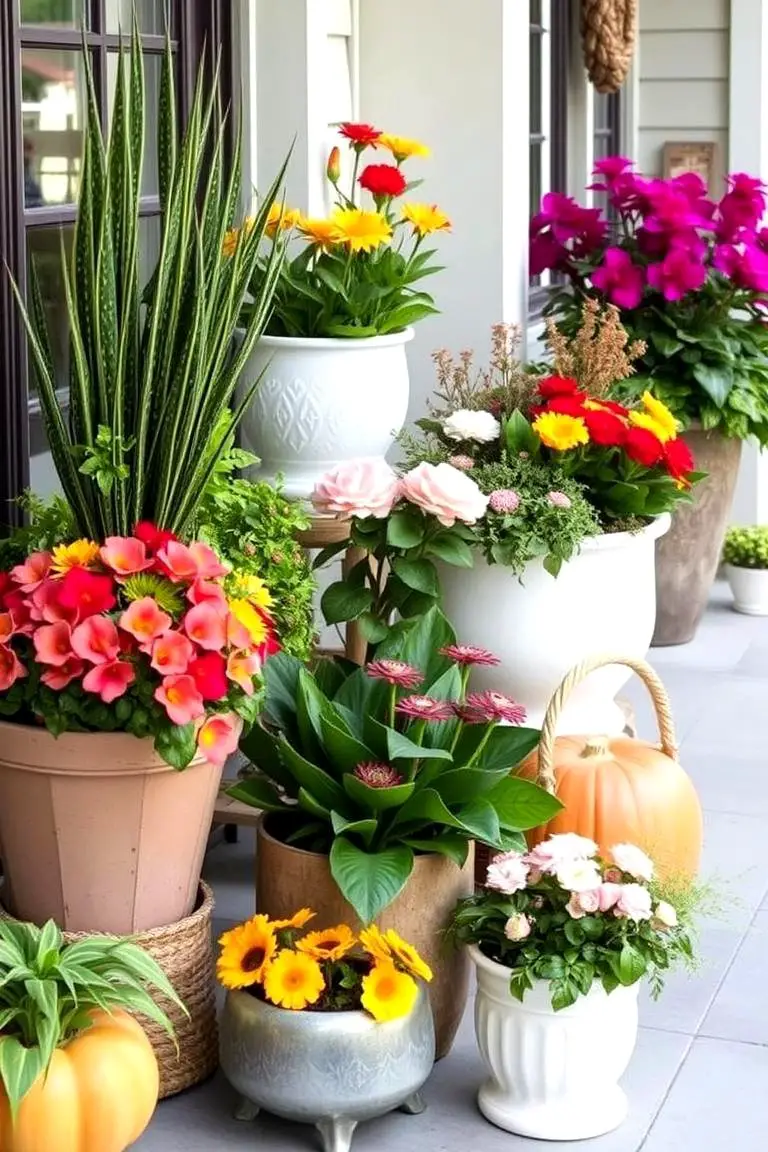 Seasonal Planter Displays