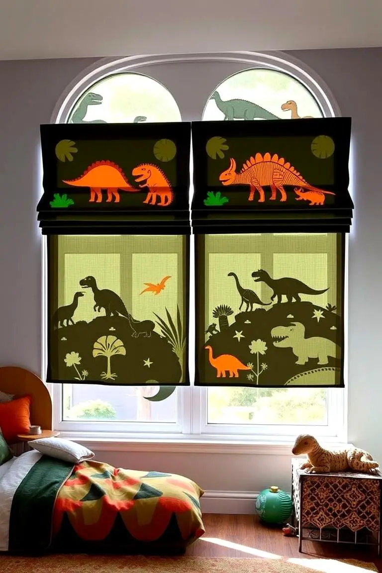 Prehistoric Window Treatments