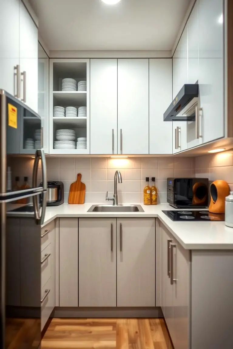 Compact Cabinets for Small Kitchens