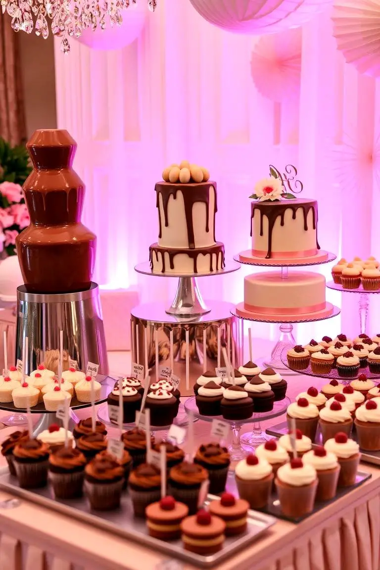 Interactive Dessert Table Graduation Party