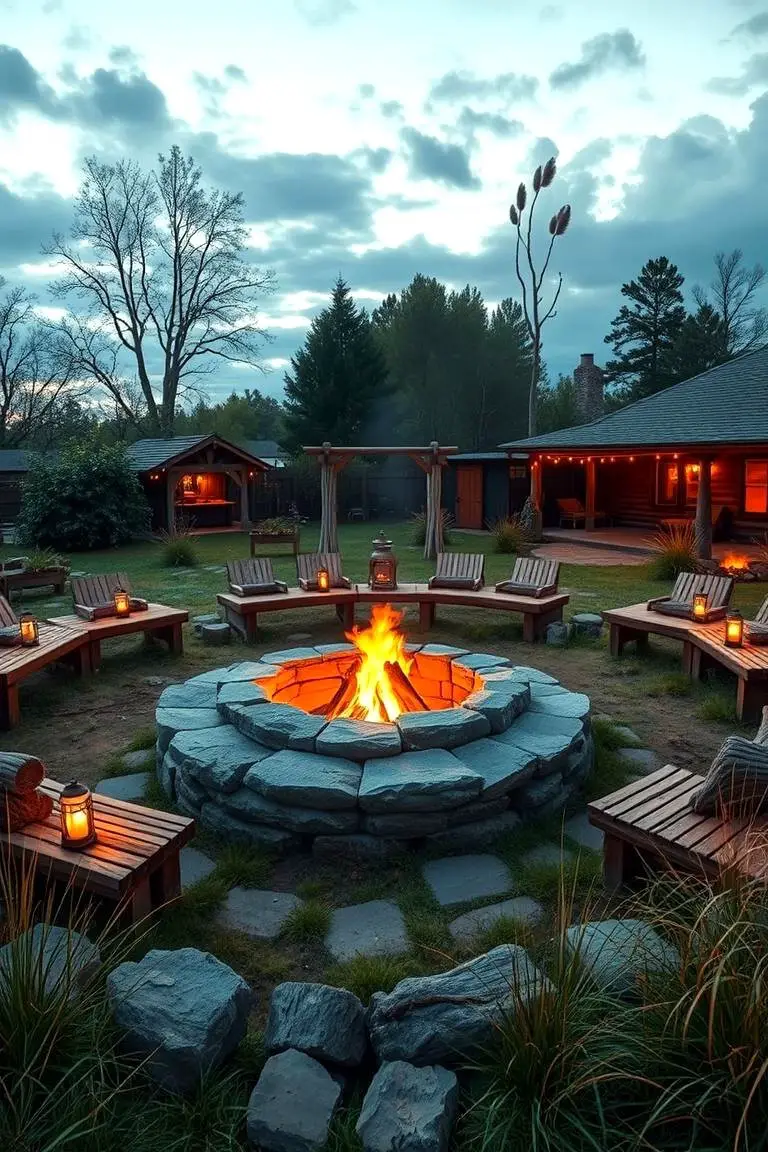 Backyard Bonfire Zone