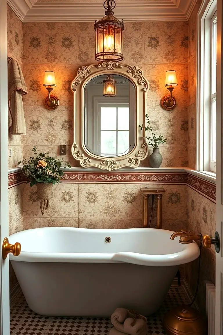 Vintage Charm Bathroom