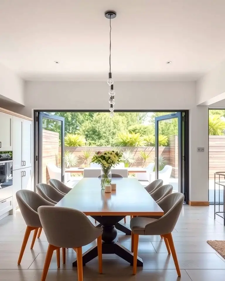 Bi-Fold Doors for Indoor-Outdoor Flow