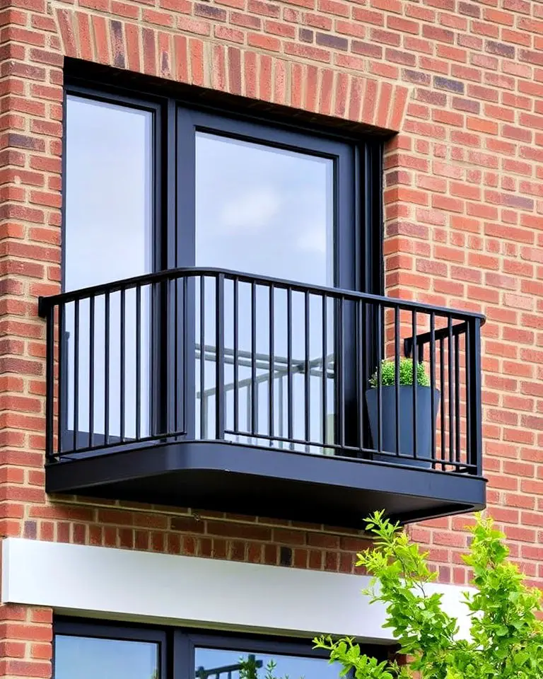 Steel-Framed Juliet Balcony