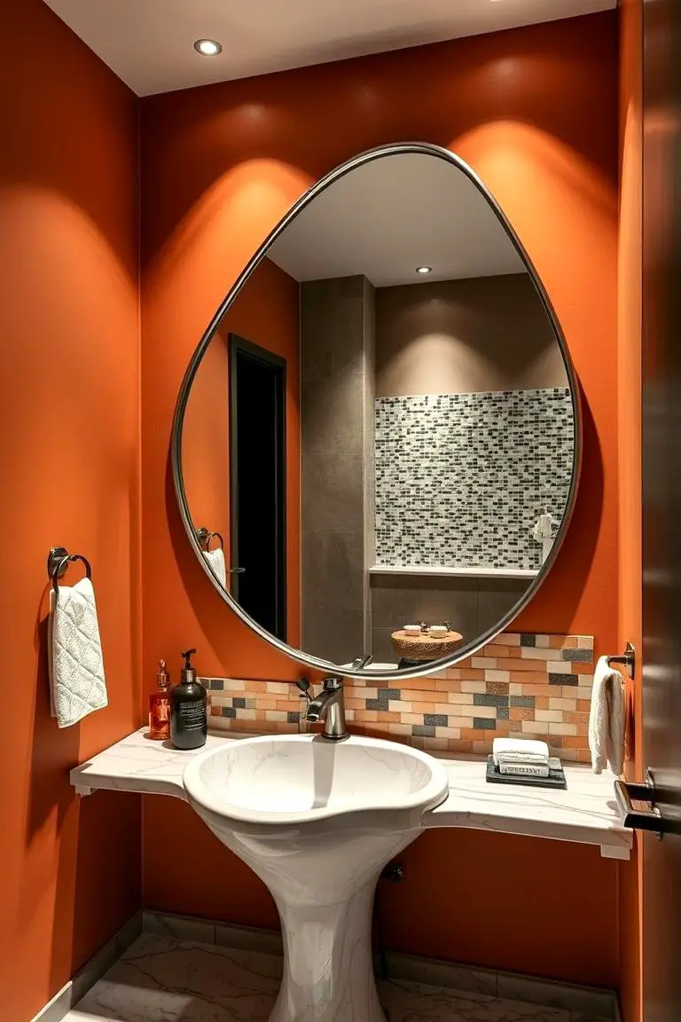 Custom Shaped Artistic Mirror