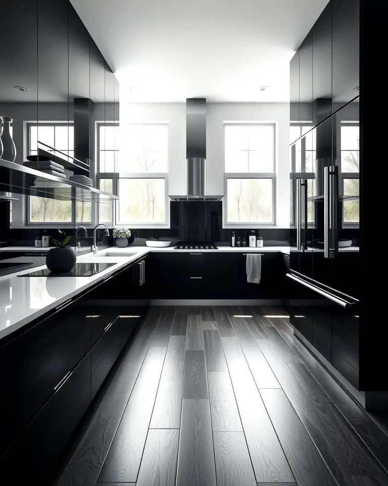 Sleek Monochrome Aesthetic