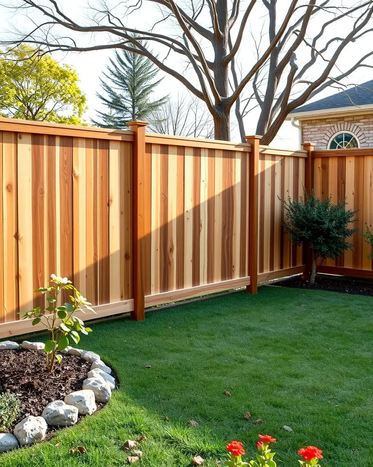 Wooden Privacy Fence