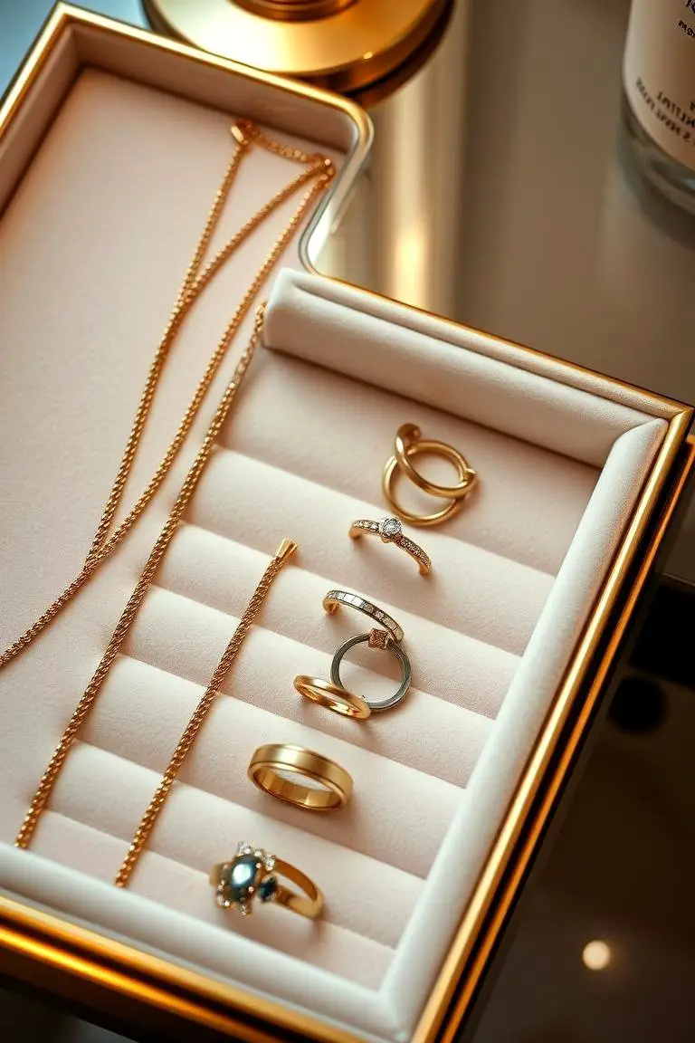 Elegant Jewelry Tray Organizer