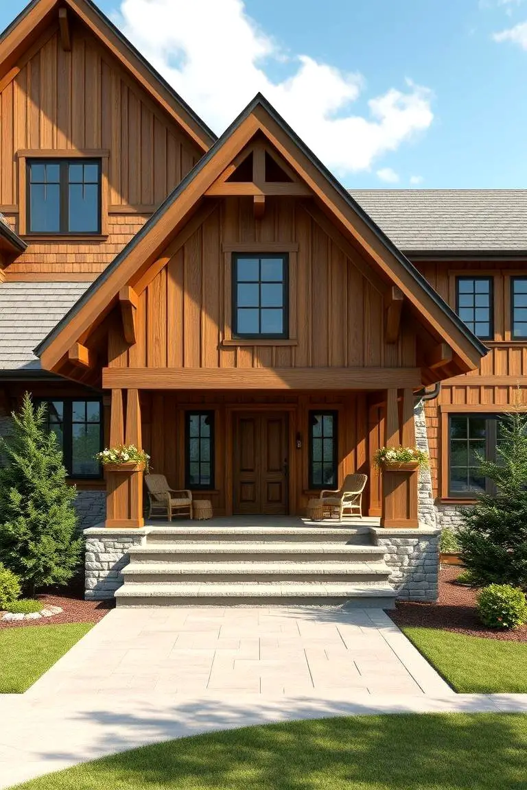 Carved Oak Detailing