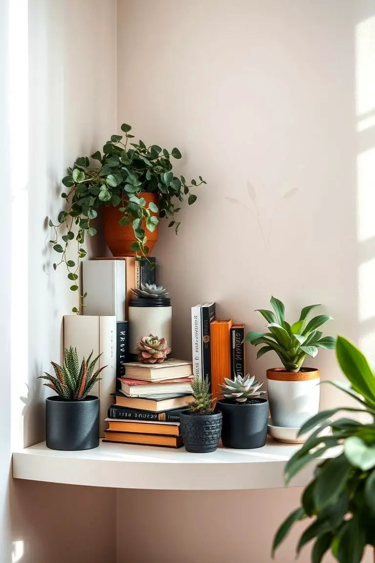 Books and Plants Showcase