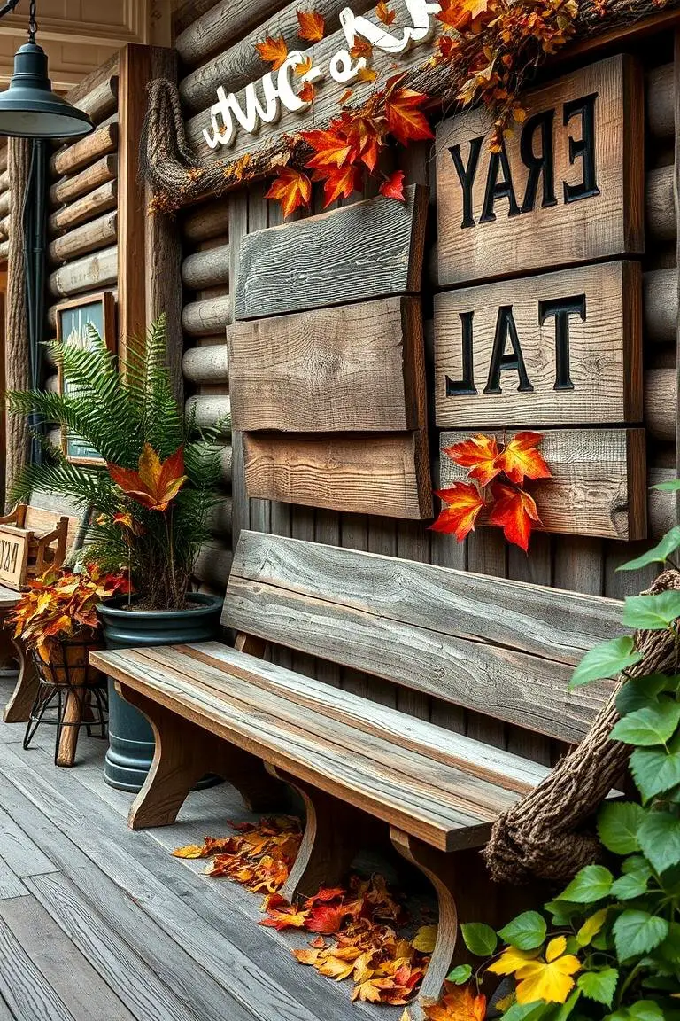 Nature-Inspired Wood Decor