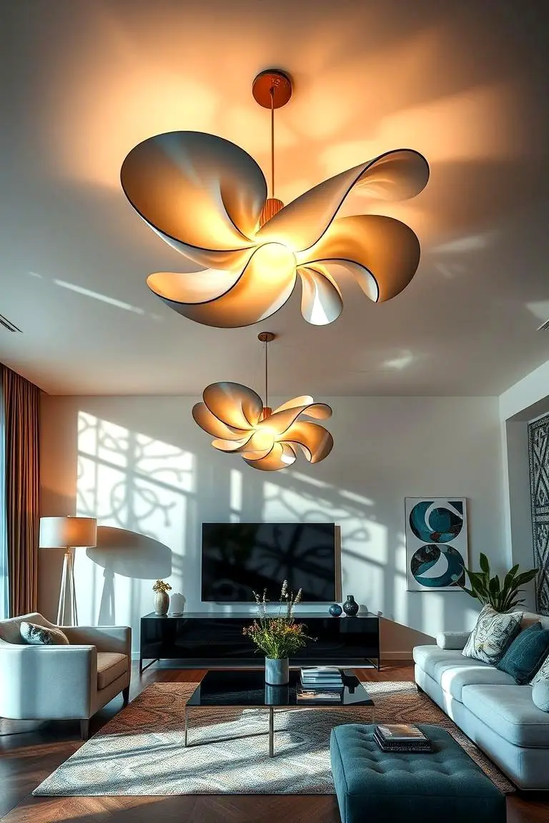 Artistic Ceiling Sculptures