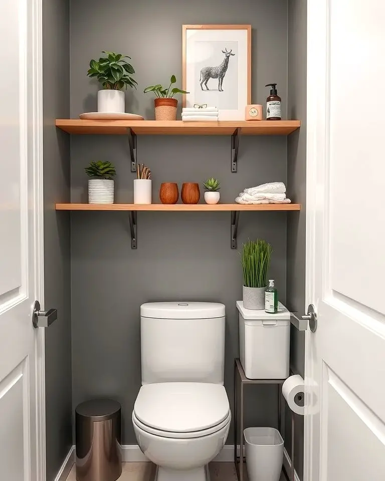 Vertical Shelving for Added Storage