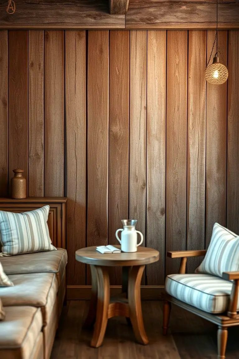Distressed Wooden Accents