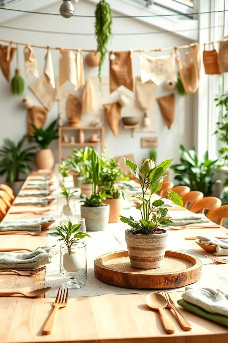 Eco-Friendly Graduation Party