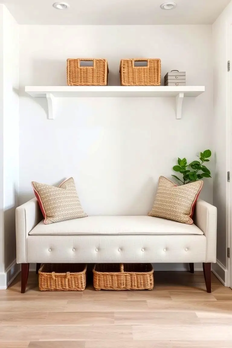 Comfortable Entry Bench